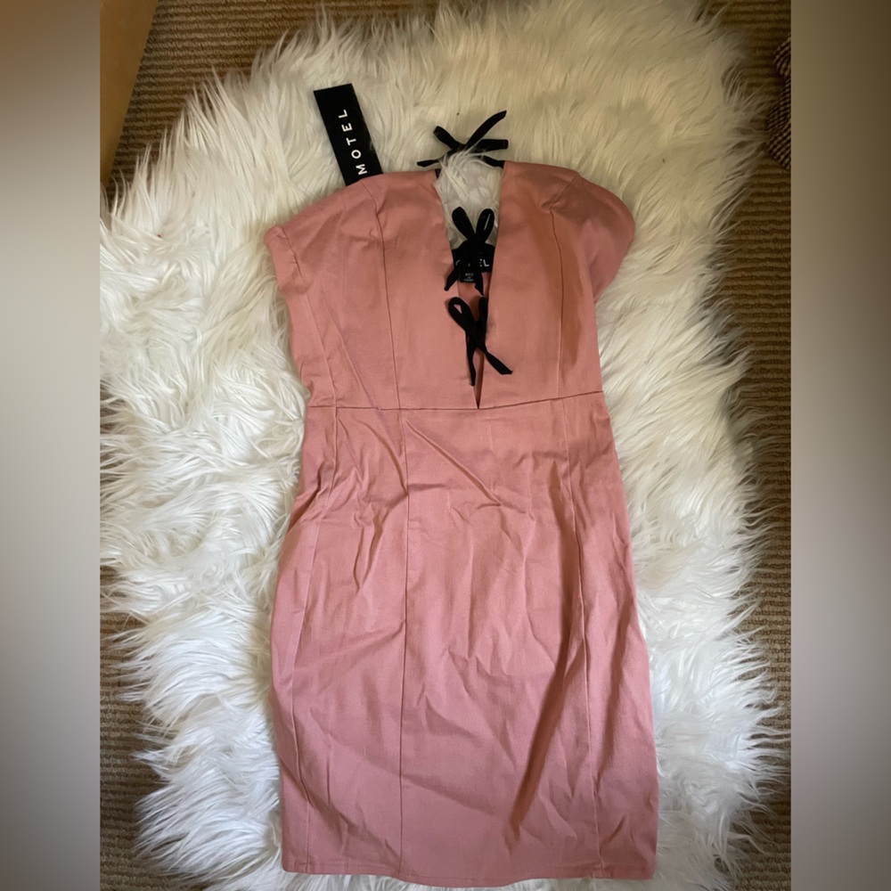 Motel Rocks Pink Women's Dress